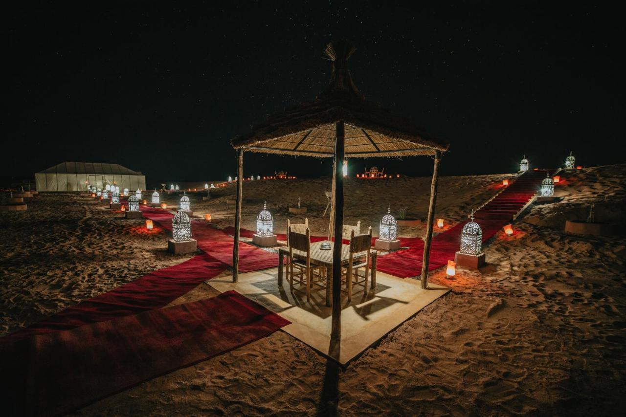 Palmyra Luxury Camp Hotel Merzouga Bagian luar foto