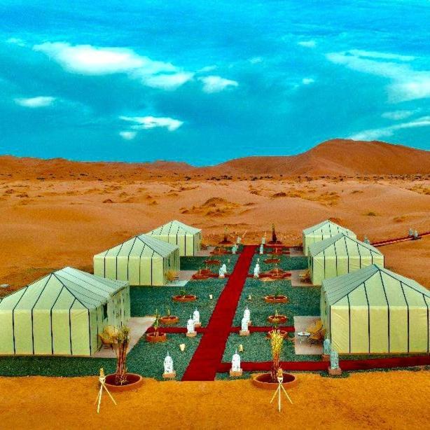 Palmyra Luxury Camp Hotel Merzouga Bagian luar foto