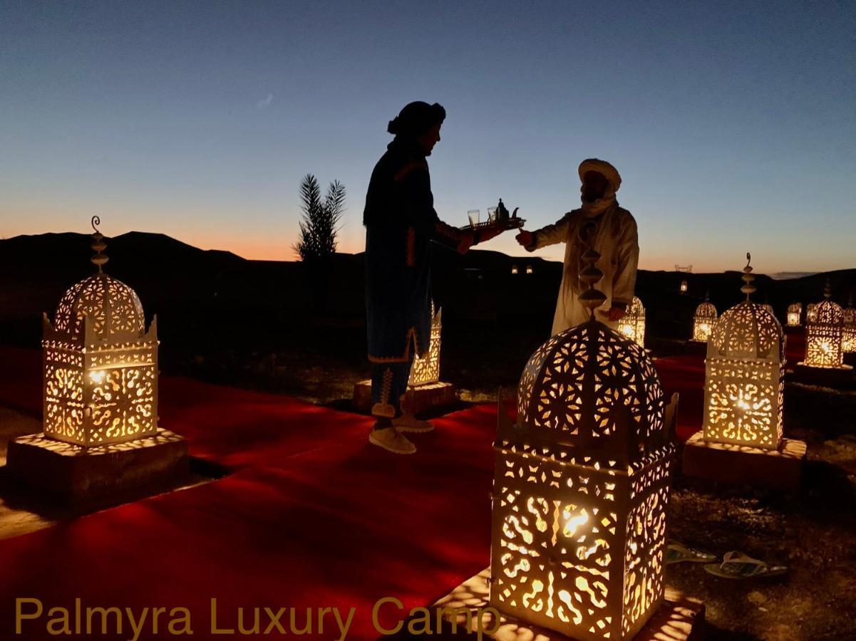 Palmyra Luxury Camp Hotel Merzouga Bagian luar foto