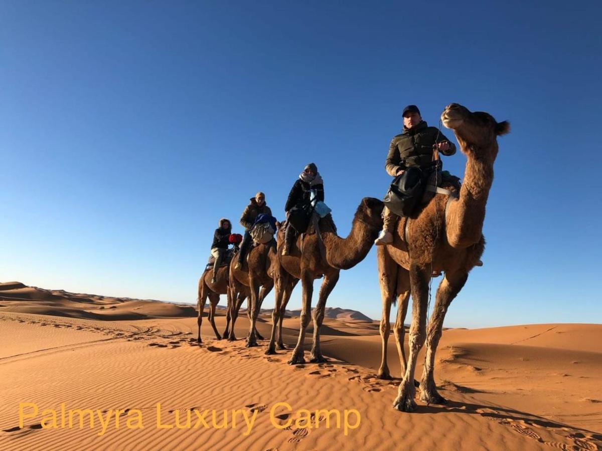 Palmyra Luxury Camp Hotel Merzouga Bagian luar foto