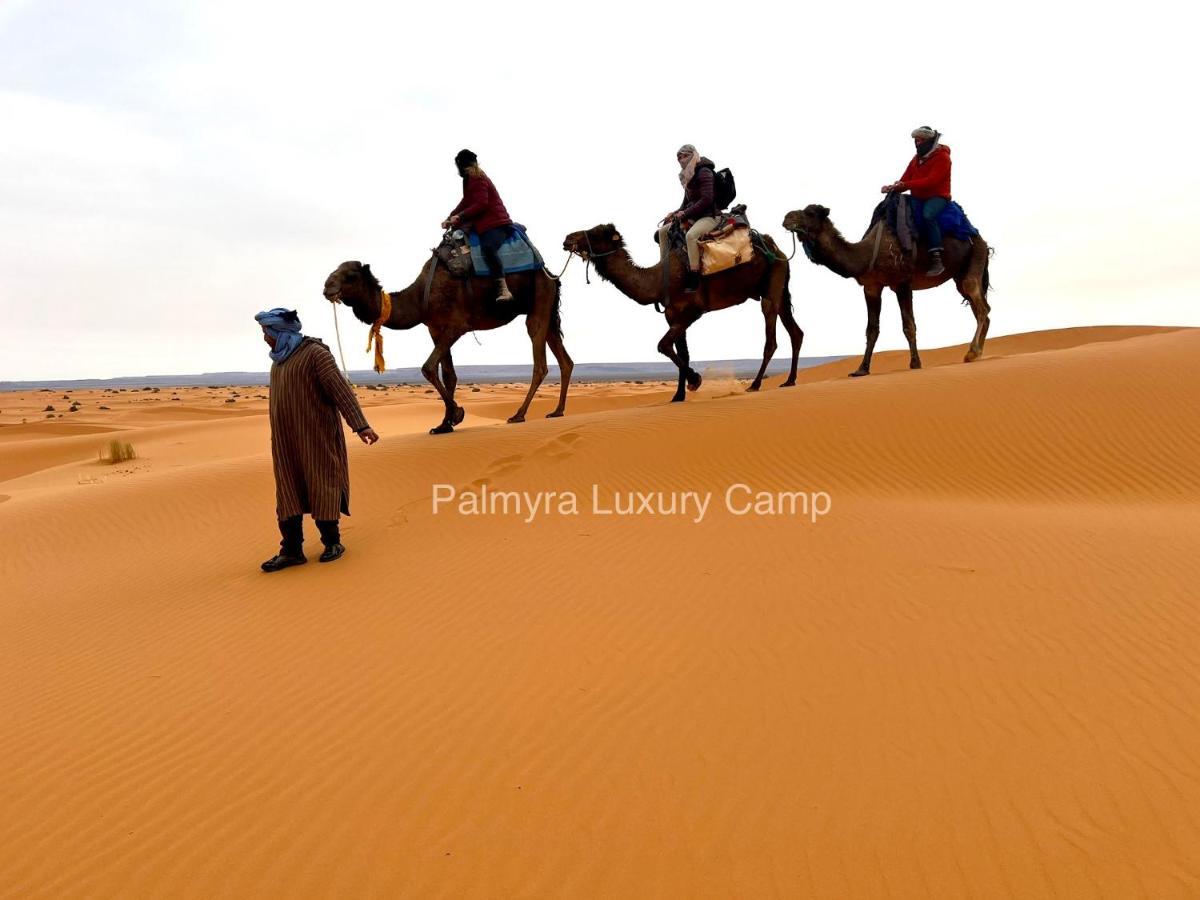 Palmyra Luxury Camp Hotel Merzouga Bagian luar foto