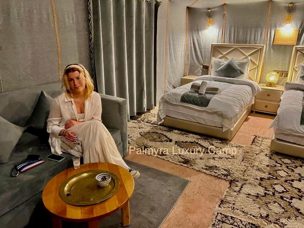 Palmyra Luxury Camp Hotel Merzouga Bagian luar foto