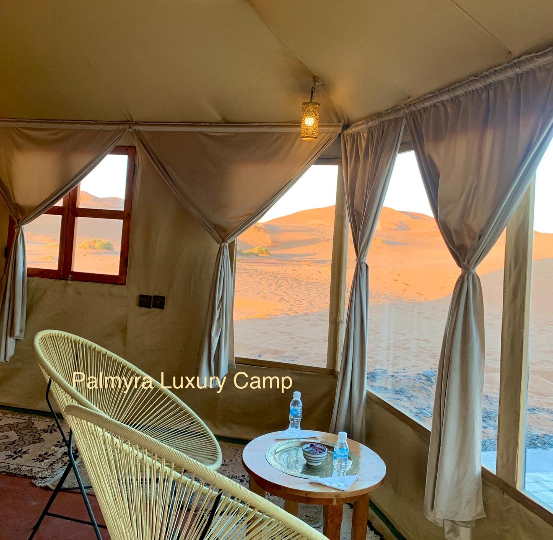Palmyra Luxury Camp Hotel Merzouga Bagian luar foto