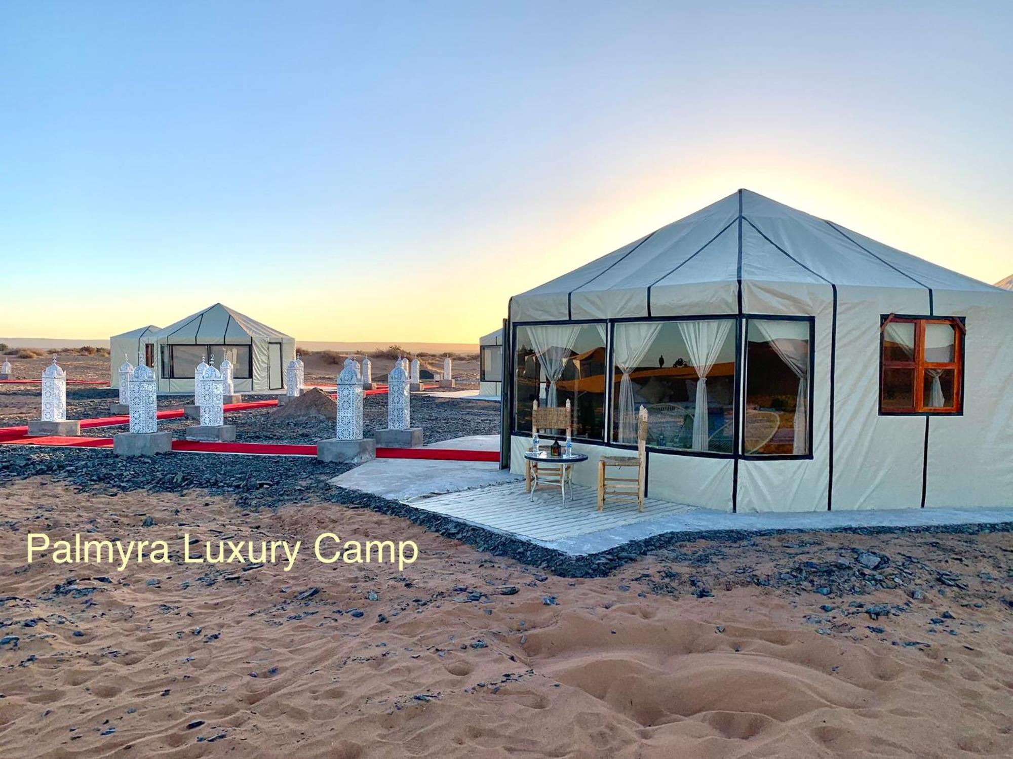 Palmyra Luxury Camp Hotel Merzouga Bagian luar foto