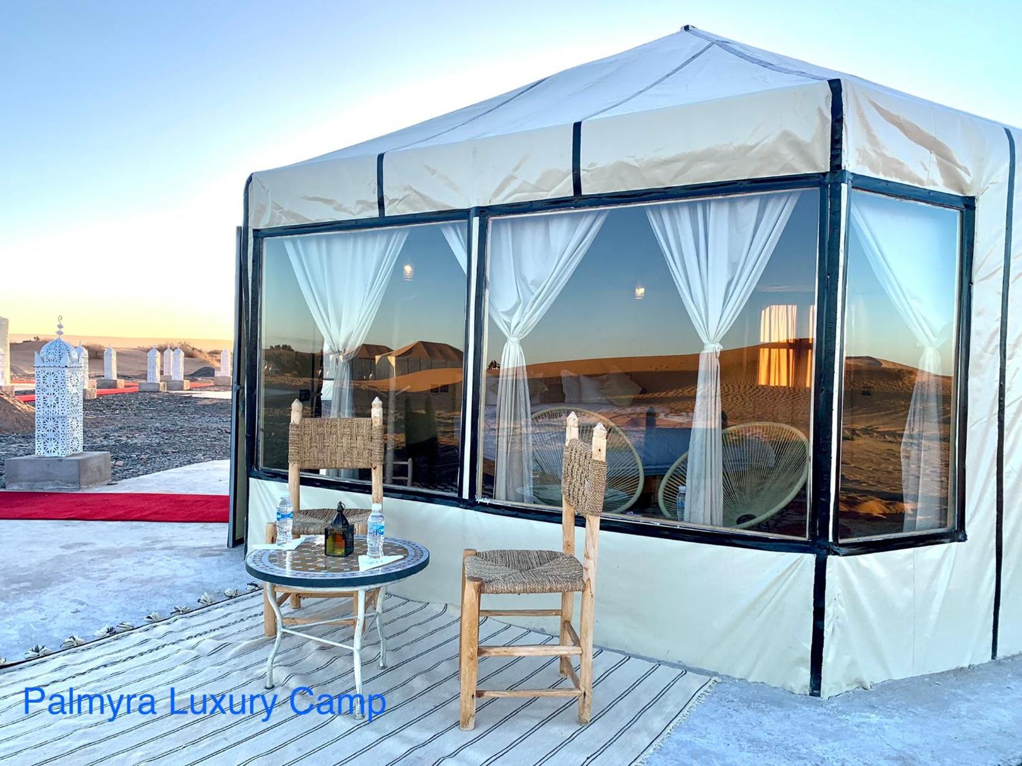 Palmyra Luxury Camp Hotel Merzouga Bagian luar foto