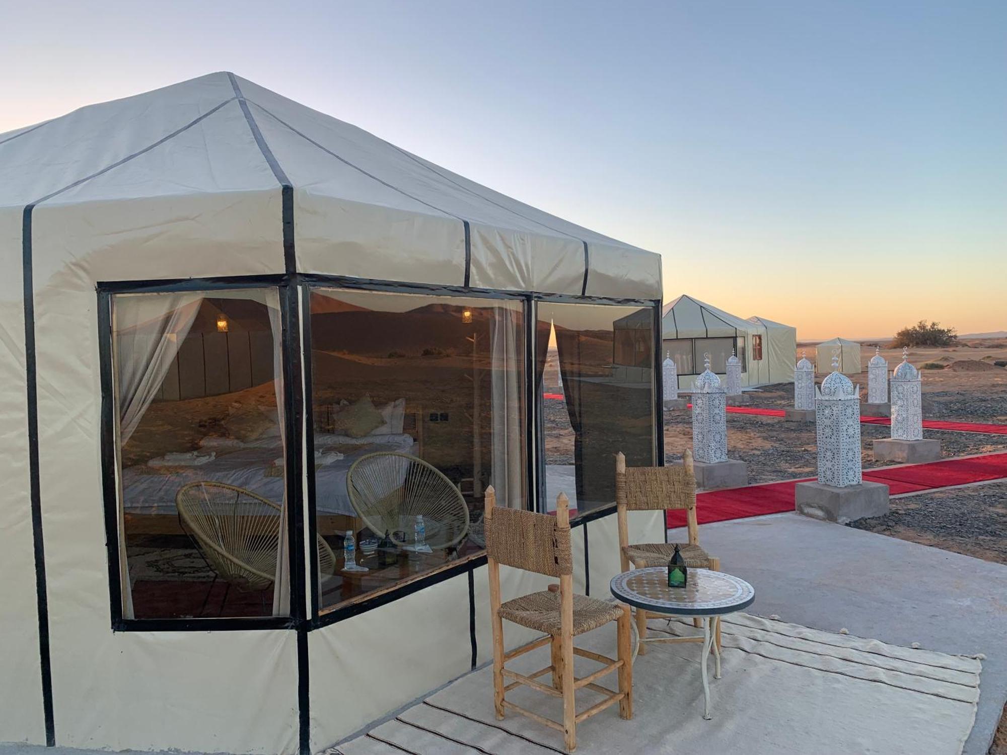 Palmyra Luxury Camp Hotel Merzouga Bagian luar foto